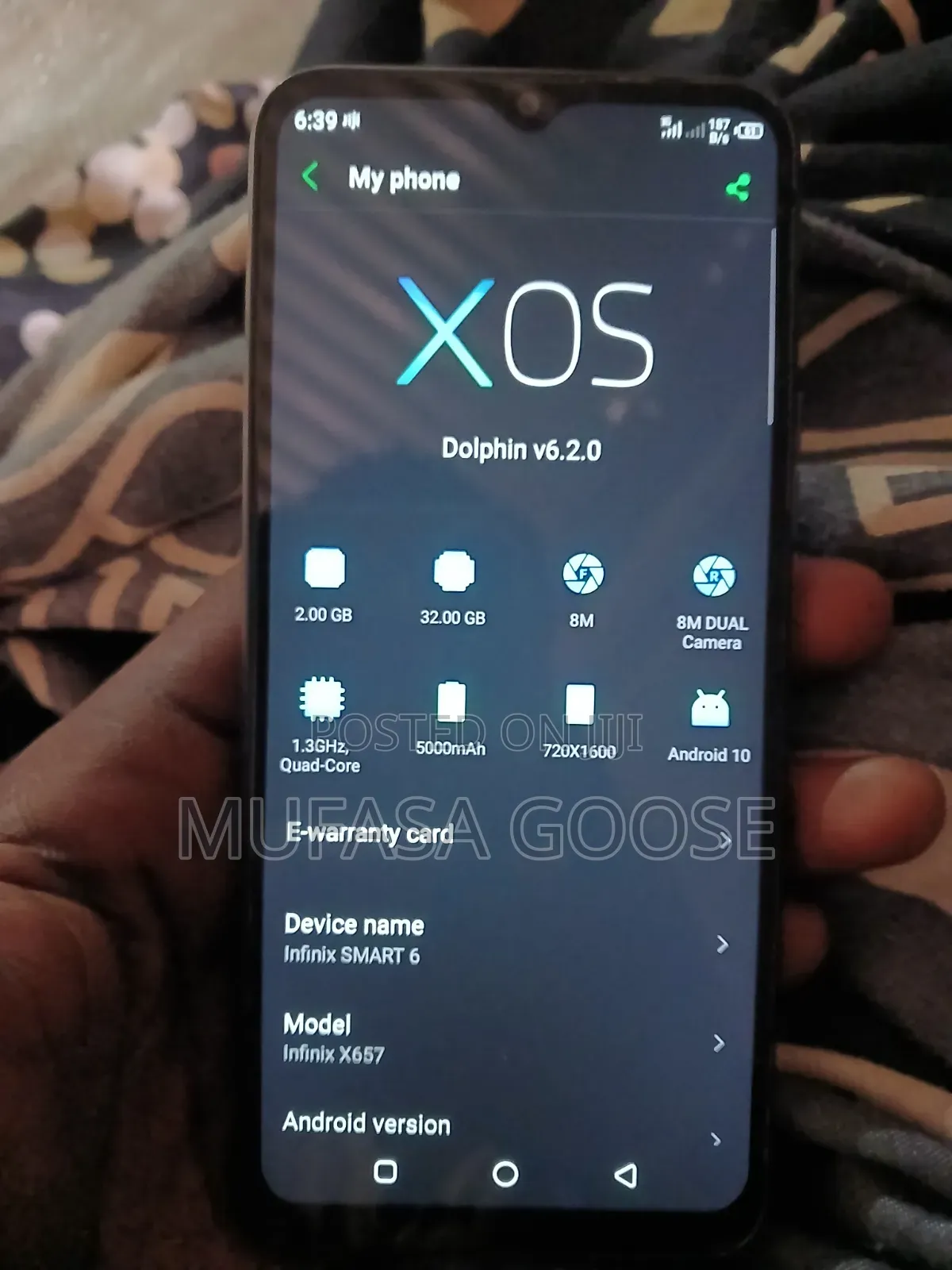 Infinix Smart 6 32 GB Black