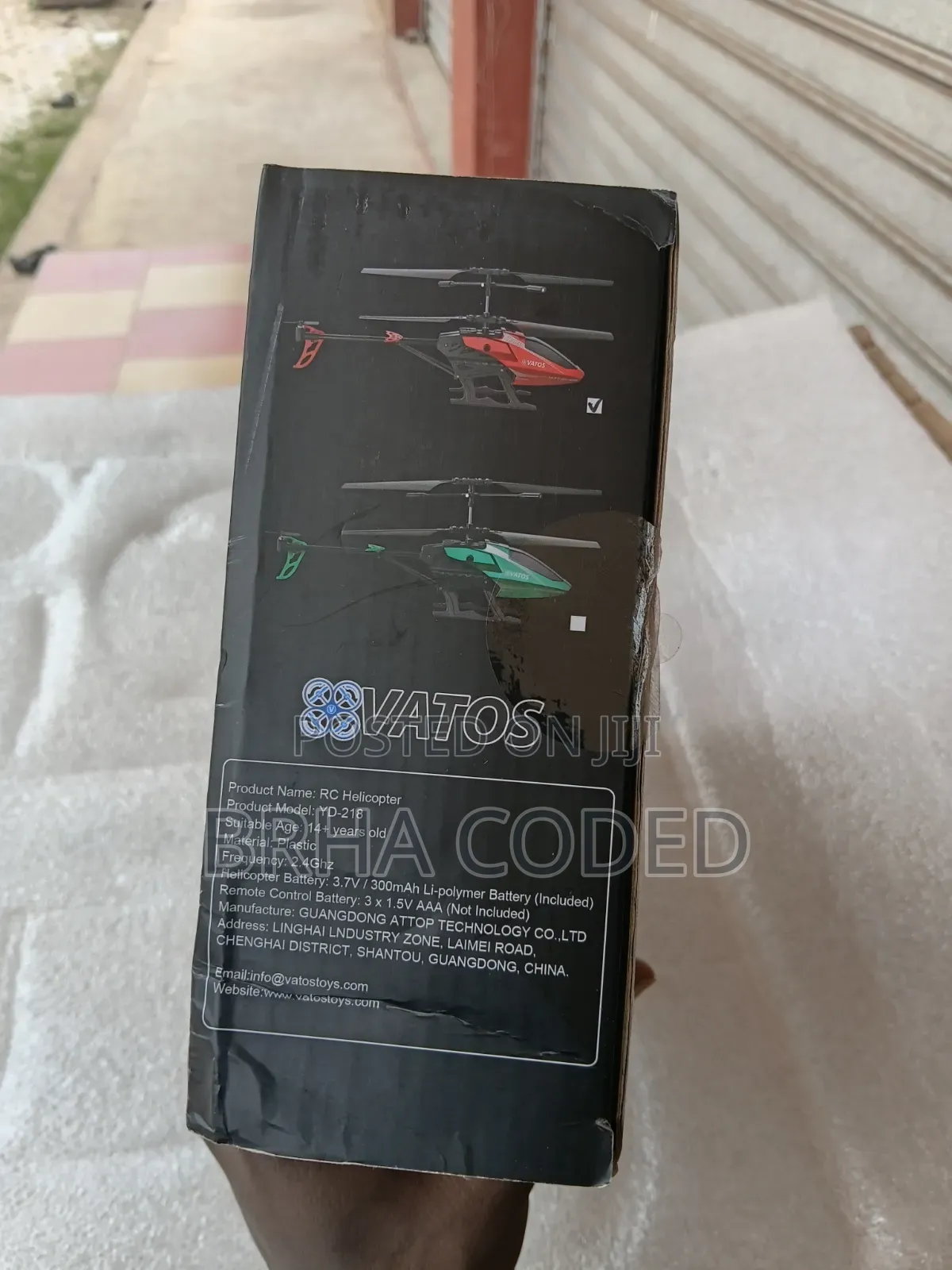 Vatos YD-218 3.5CH RC Helicopter With Gyro Altitude Hold