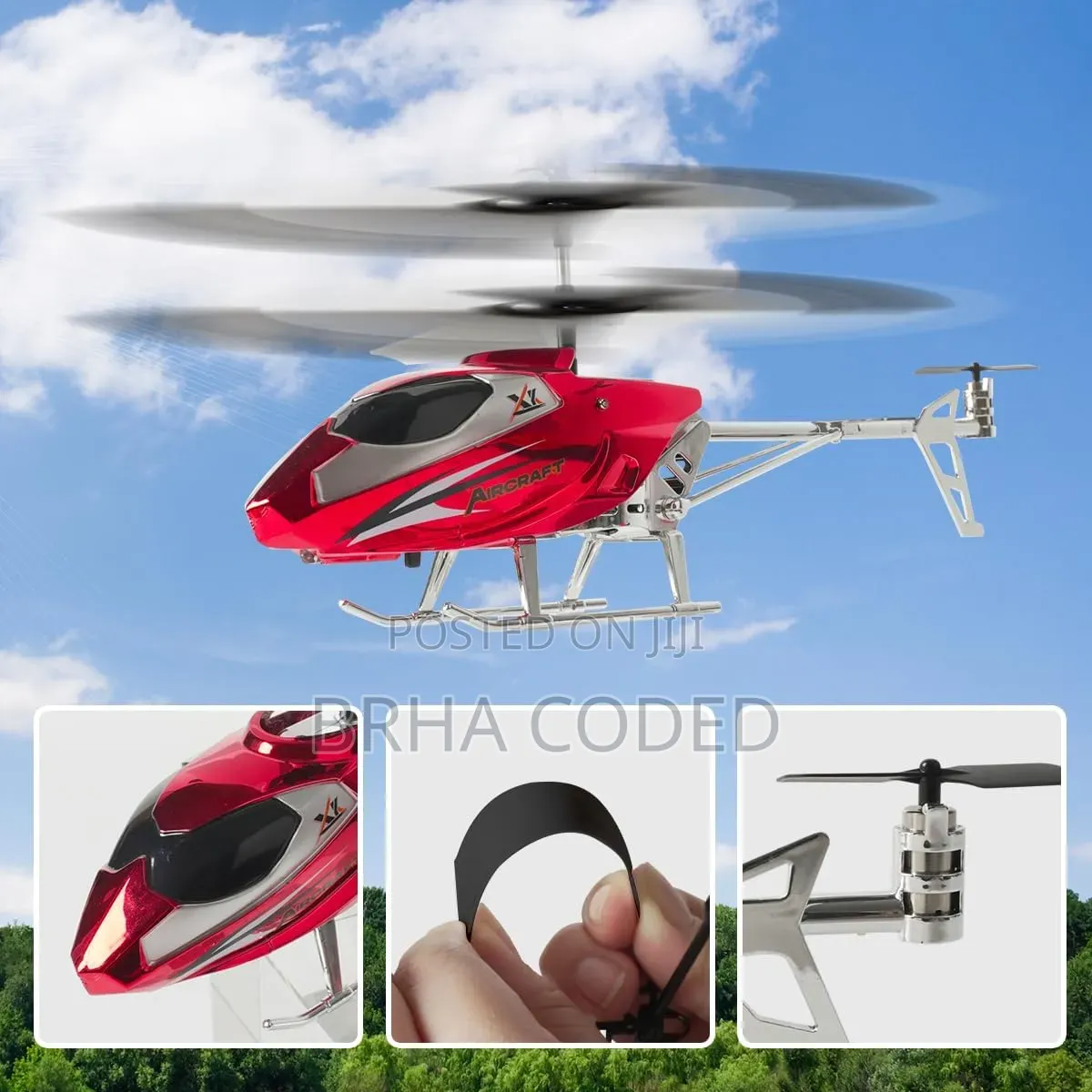 Vatos YD-218 3.5CH RC Helicopter With Gyro Altitude Hold