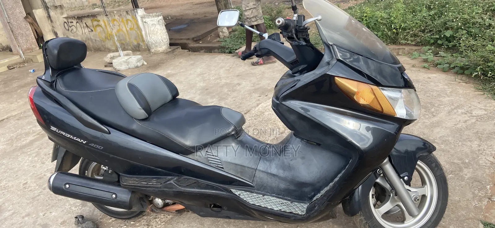 New Suzuki Burgman 2026 Black