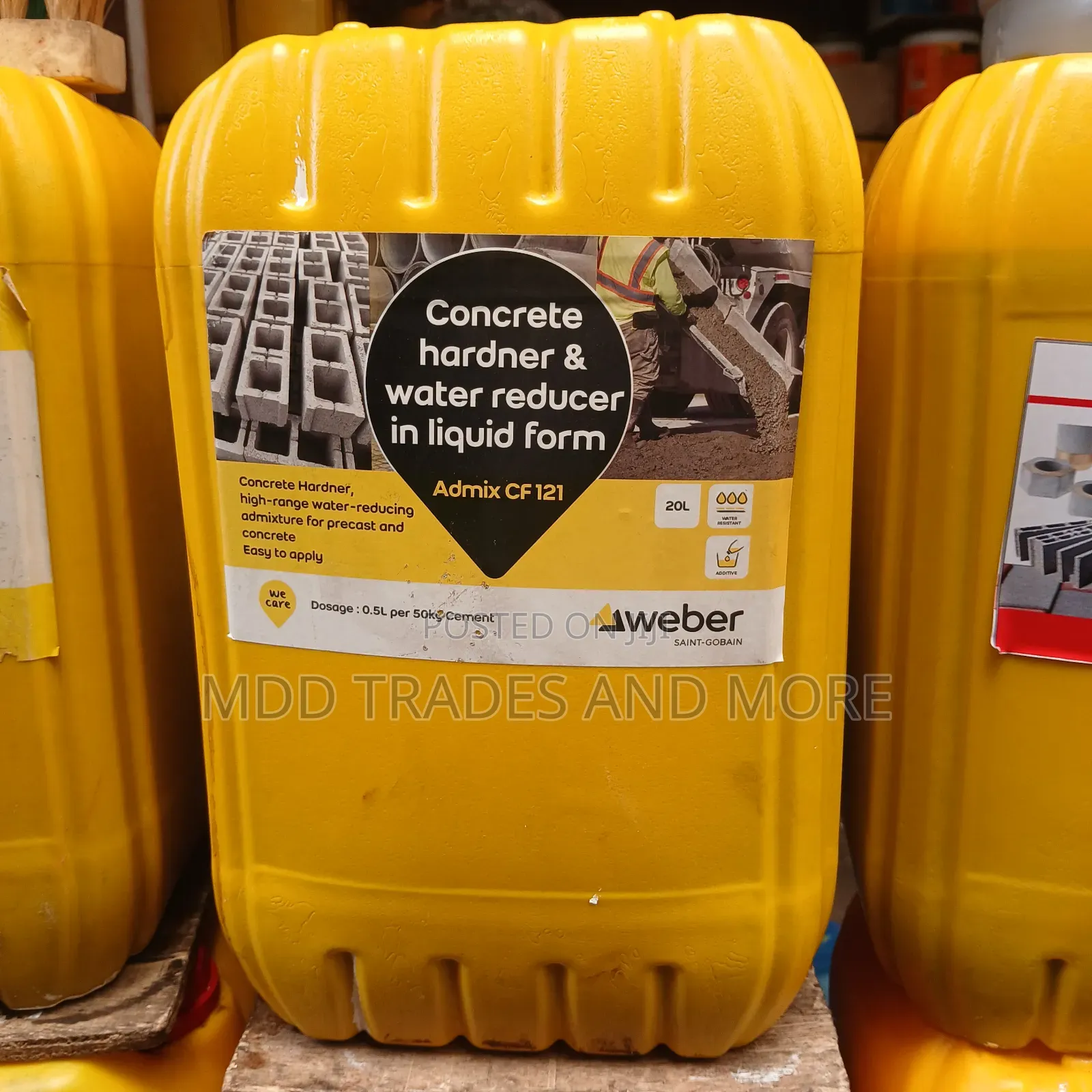 Concrete Hardener + Waterproof (Weber) 20lt