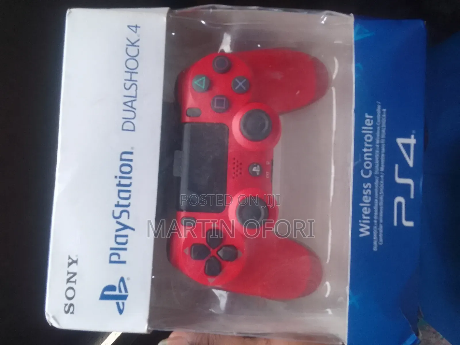 Ps4 Controller Two Pair Red and Blue New With Original Battery New
