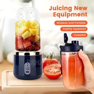 Portable Rechargeable 6-Blade Electric Juicer Blender