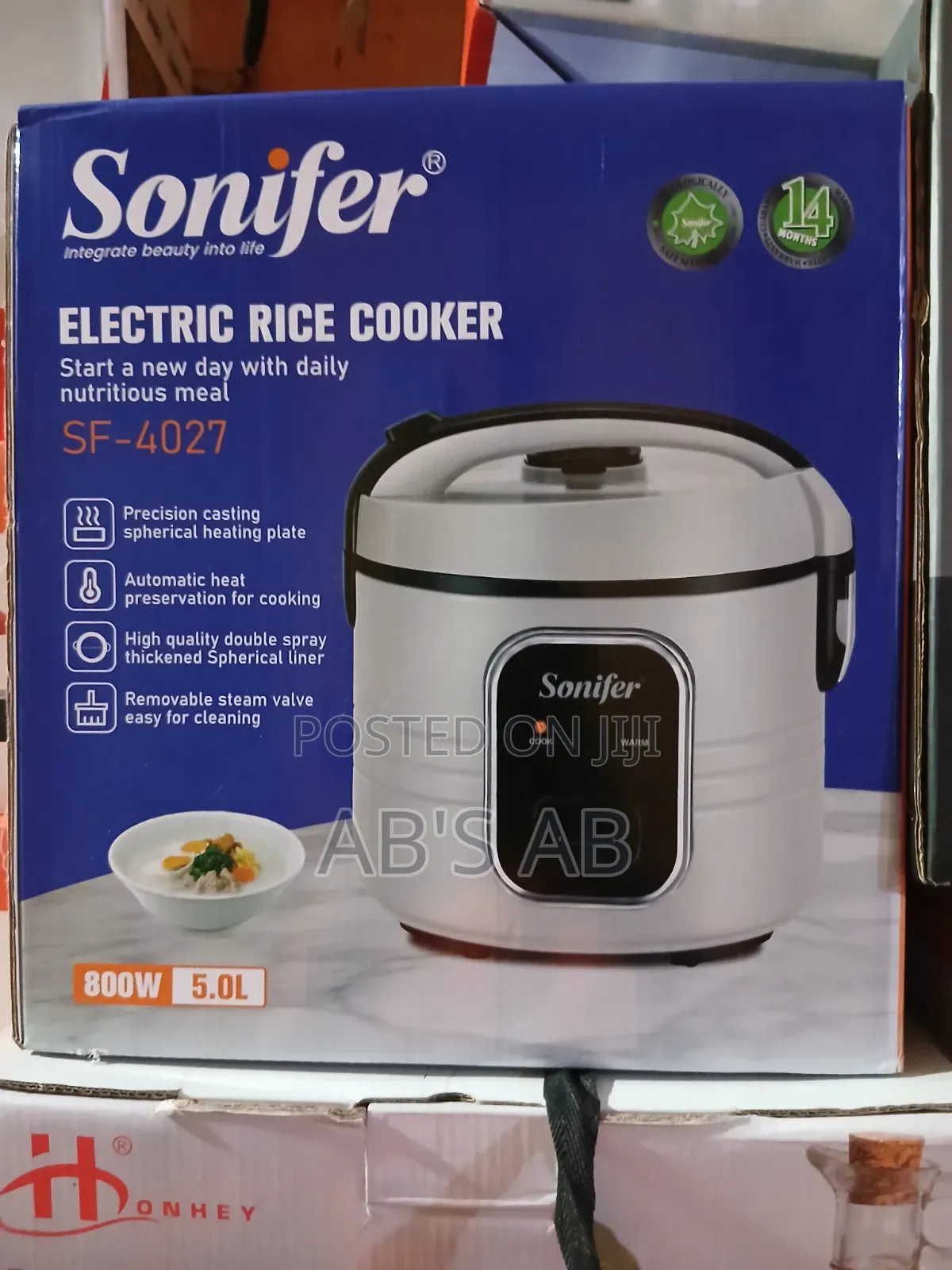 Electric Rice Cooker 5L.