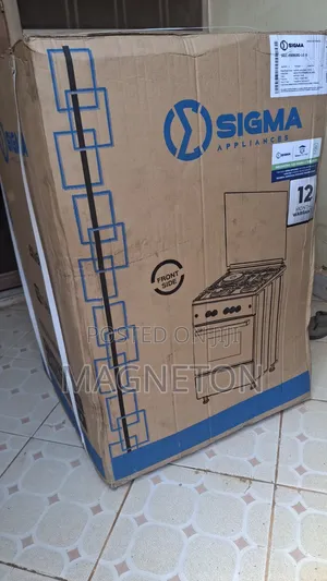 Sigma Stove and Oven 3 Gass 1electric