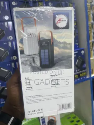EDGE 80,000mAh Solar Power Bank (E-Pw03)