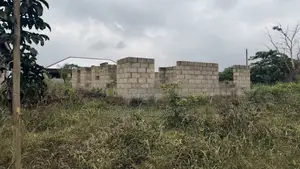 Beautiful Location One Plot With Uncompleted Building in Ejisu