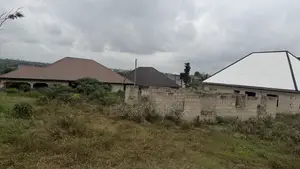 Beautiful Location One Plot With Uncompleted Building in Ejisu