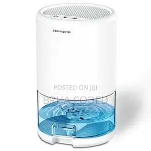 Portable 360° Airflow Mini Dehumidifier With 7-Color LED Light