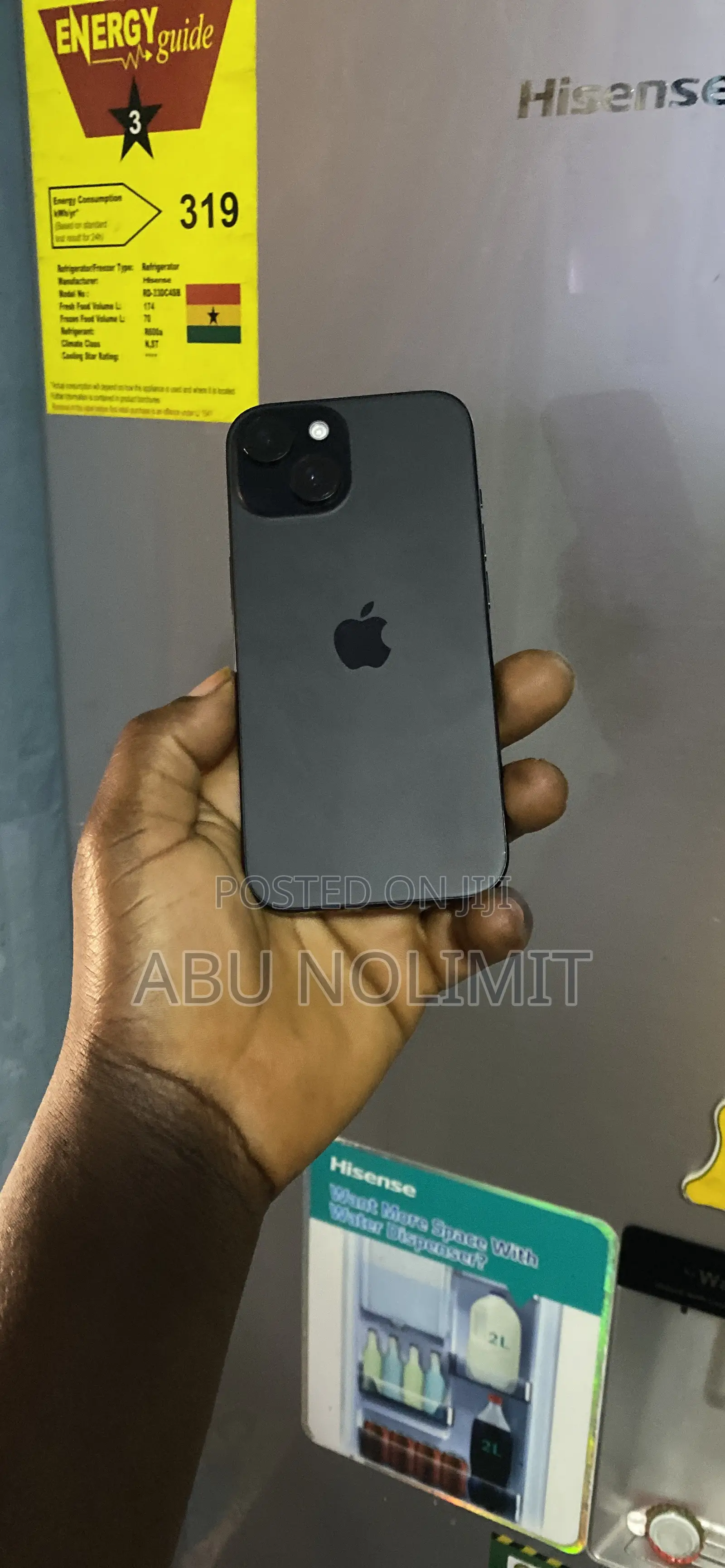 New Apple iPhone 15 128 GB Black
