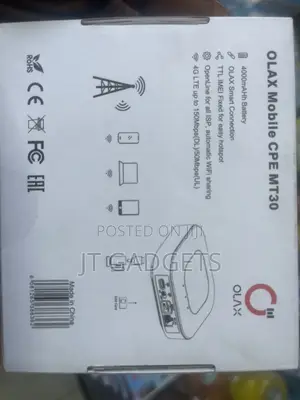 Olax Mt30 4g Lte Mobile Wifi Router