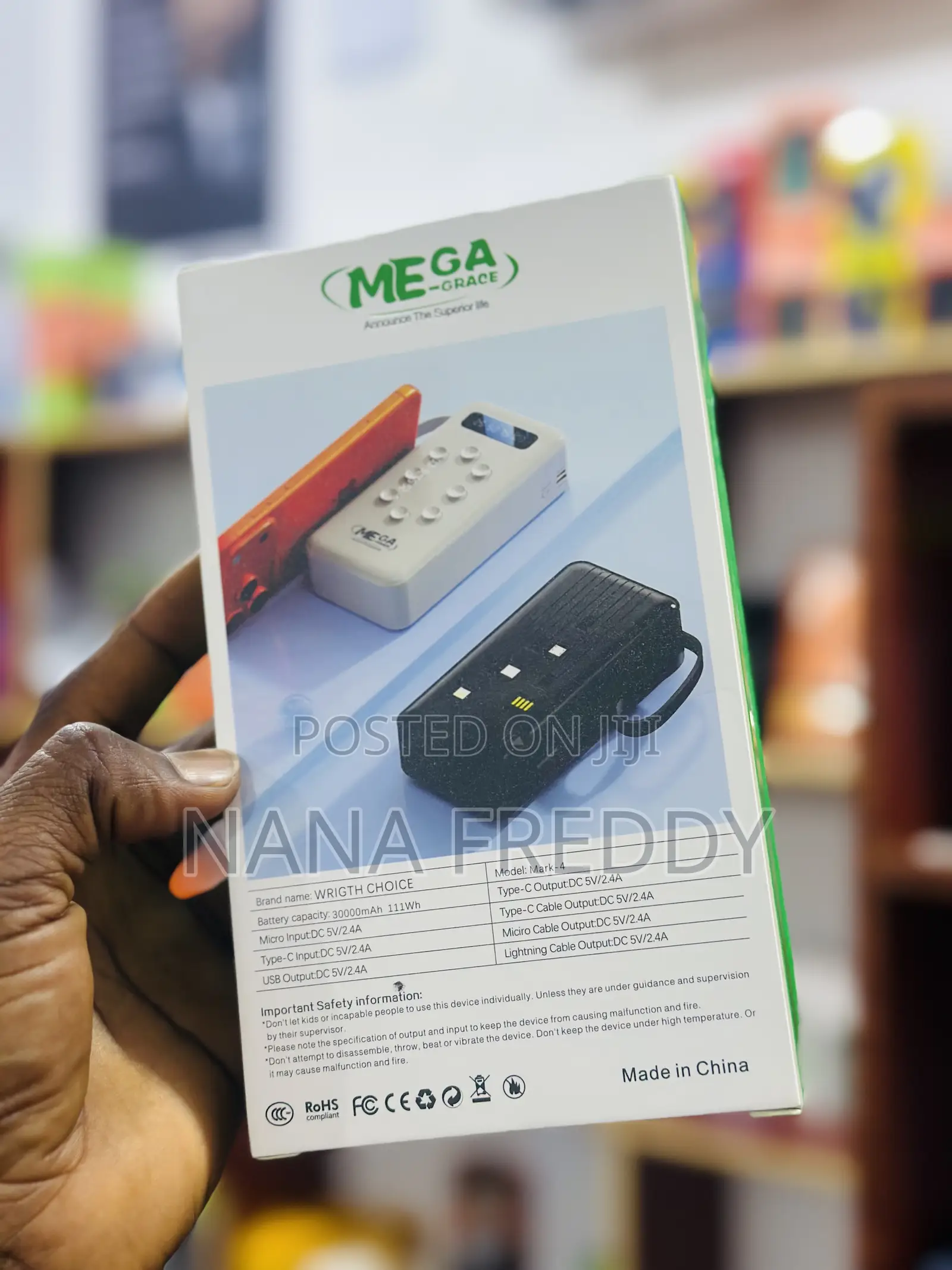 3000mAh Powerbank
