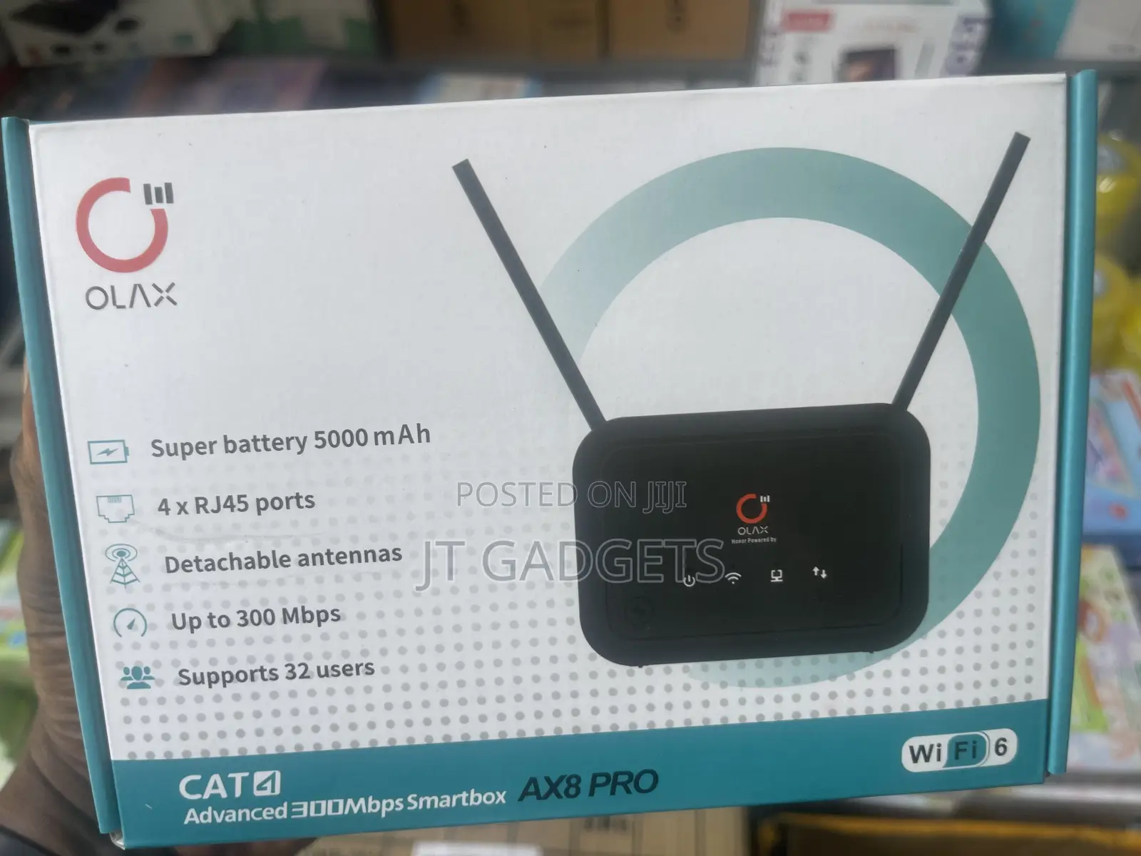 Olax Ax8 Pro 4g Lte Wifi 6 Router