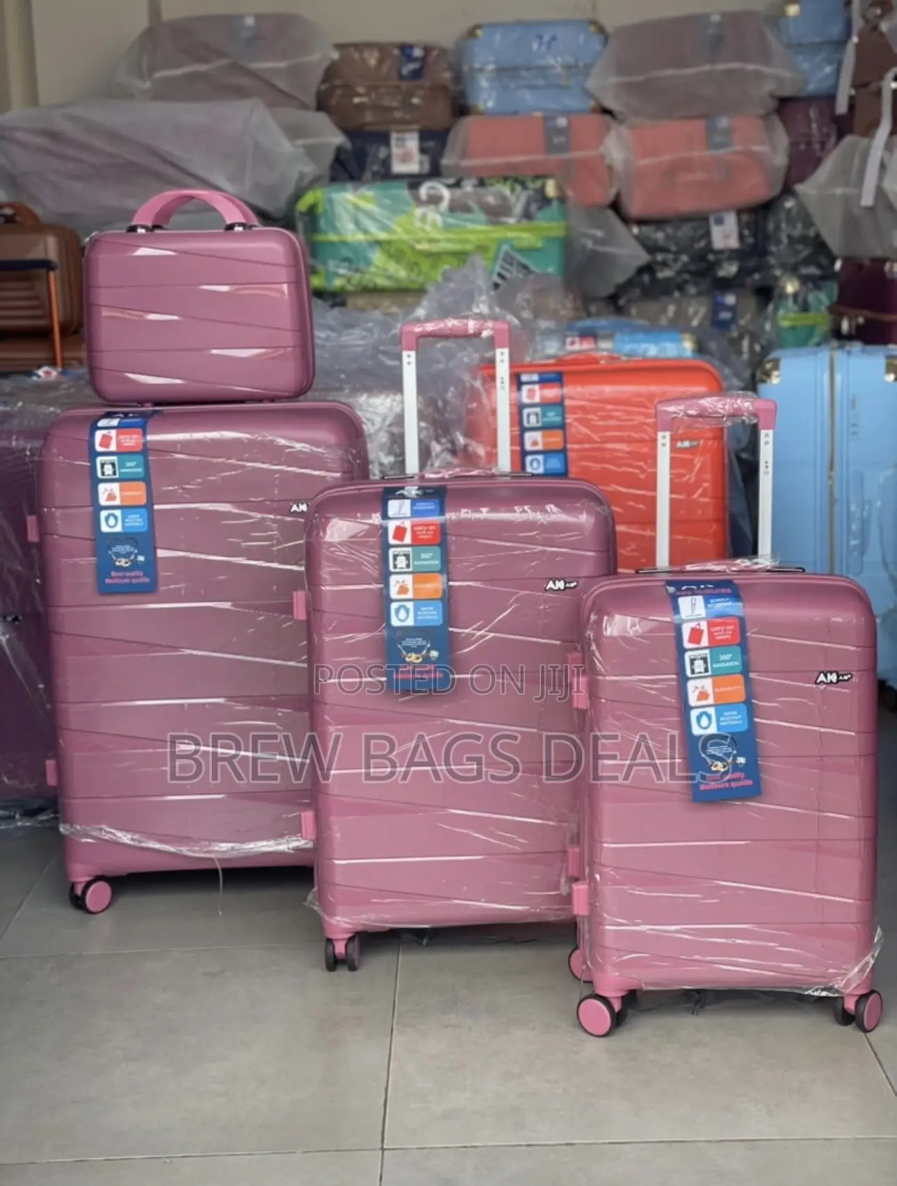 Premium Quality Ak 4set 29inches Unbreakable Traveling Bag.