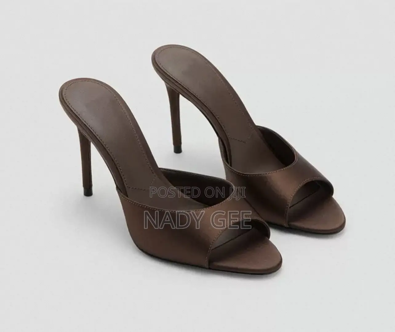 Brown Slipper Heel