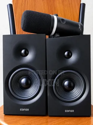 Edifier Studio Monitors With Microphone and Headphone
