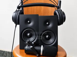 Edifier Studio Monitors With Microphone and Headphone
