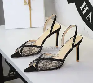 Black Heel Sandals
