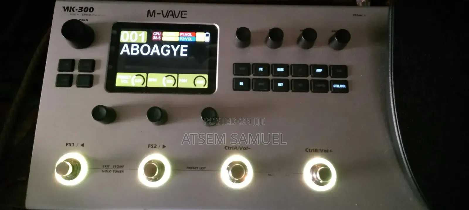 Multi Guitar Effect Pedal