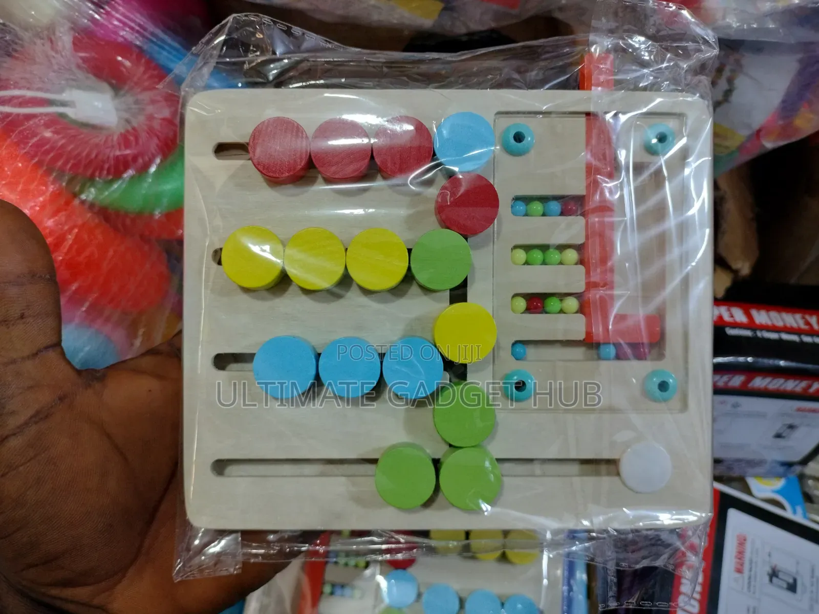 Wooden Logic Game