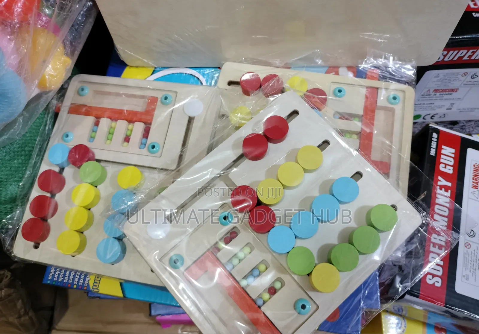 Wooden Logic Game