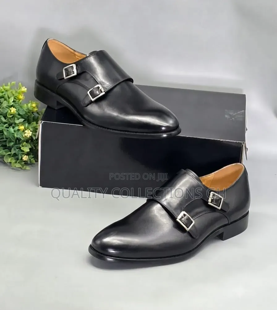 Double Black Monk Strap