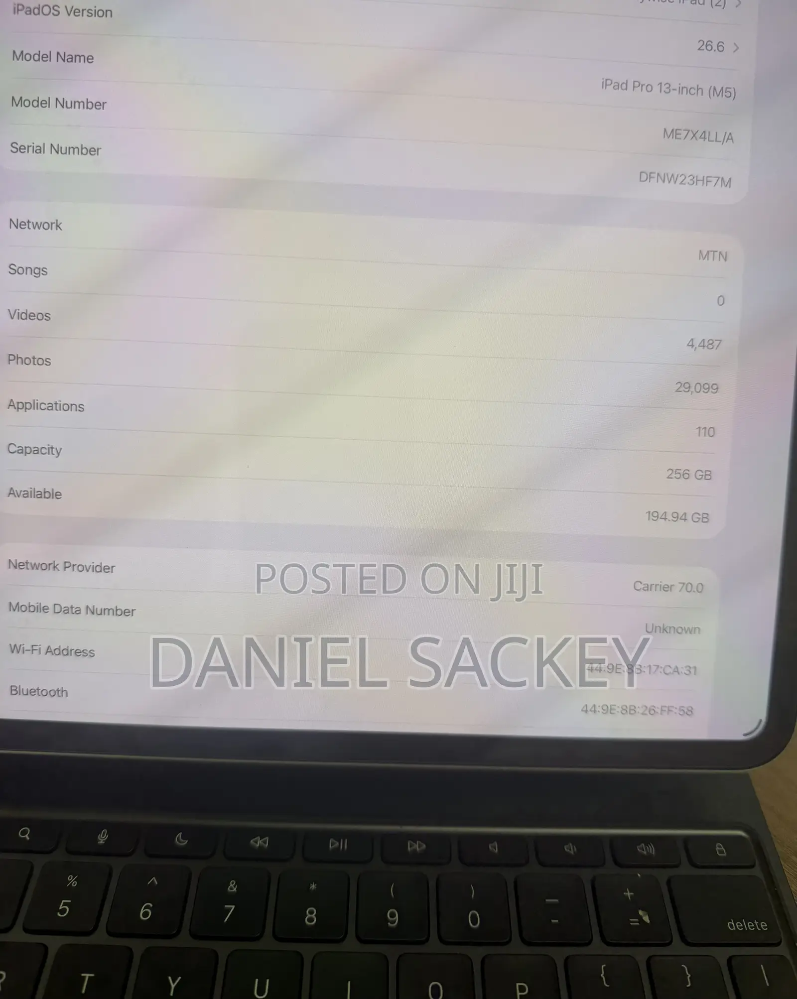 Apple iPad Pro 13 (2025) 256 GB Silver