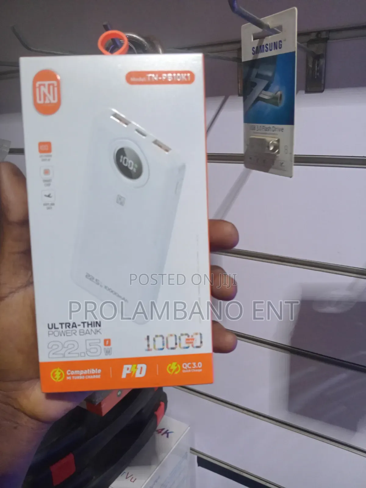 *TN 10,000mAh Power Bank - 22.5W Fast Charge