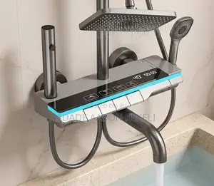 Heavy Digital Thermostatic 4-in-1 Piano Key Shower Set