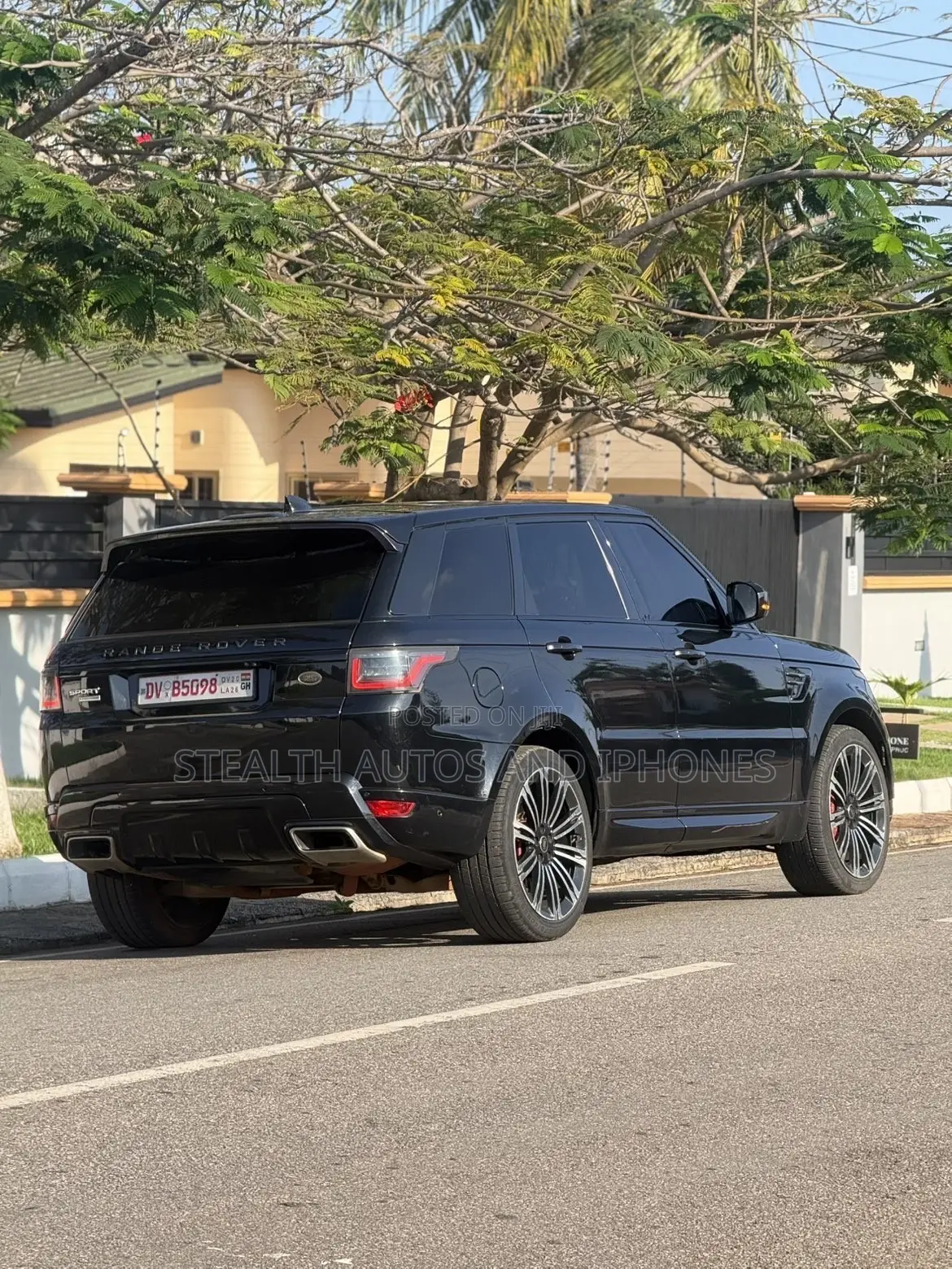 Land Rover Range Rover 5.0L V8 Supercharged 2019 Black