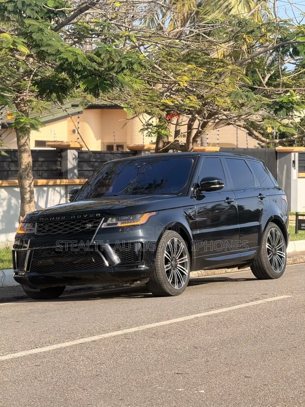 Land Rover Range Rover 5.0L V8 Supercharged 2019 Black