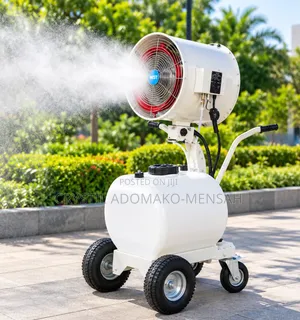 20-Inch Industrial Water Mist Fan - Rechargeable Battery Portable