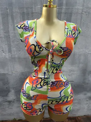Colourful Bodycon Romper