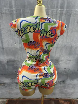 Colourful Bodycon Romper