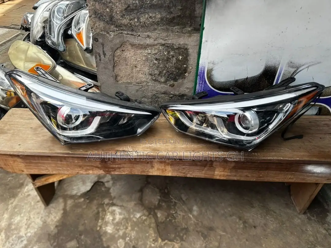 Hyundai Santa Fe, Headlights 2017, 2022