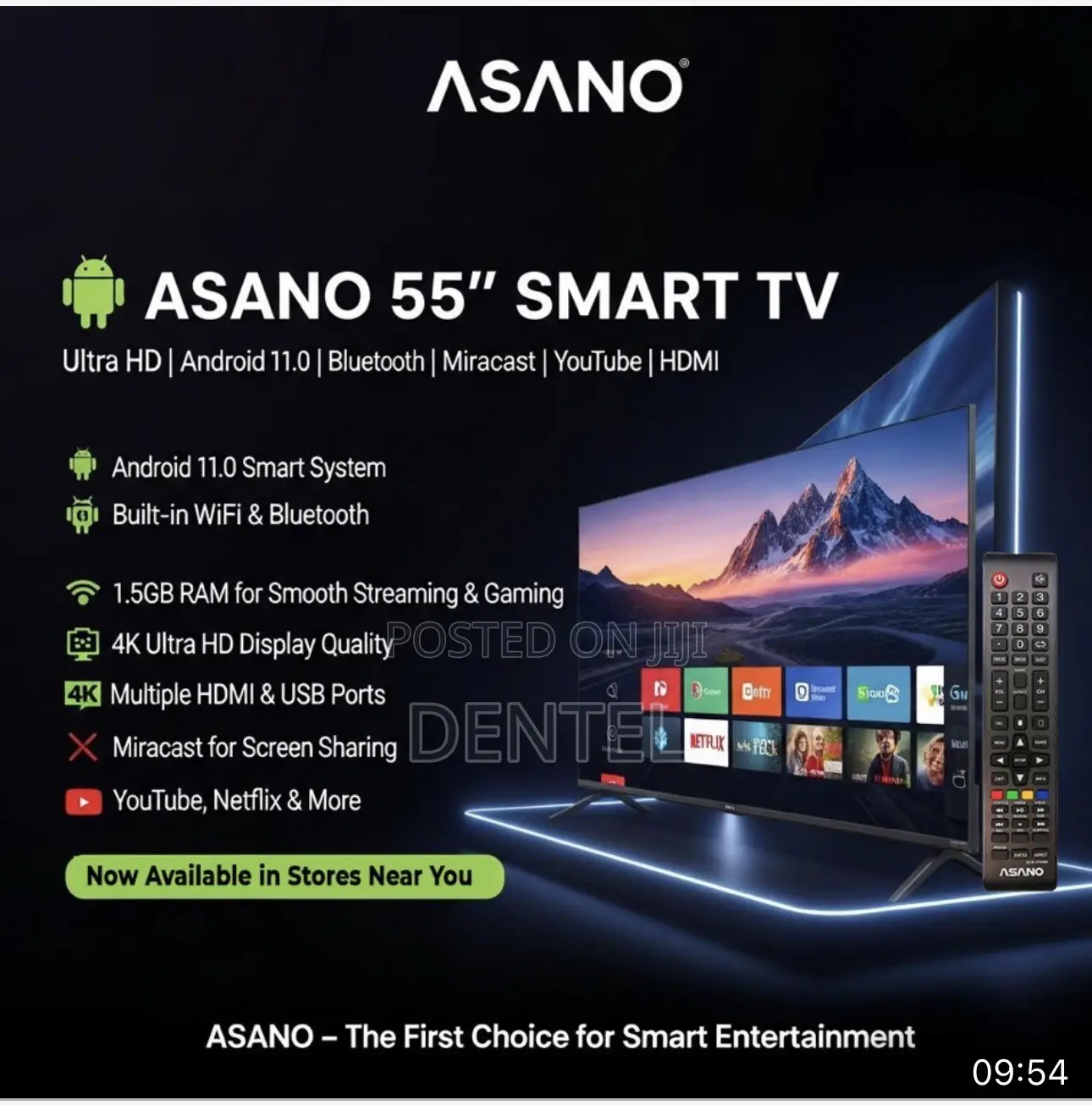Asano Smart TV 32/43/50/55/65/75/