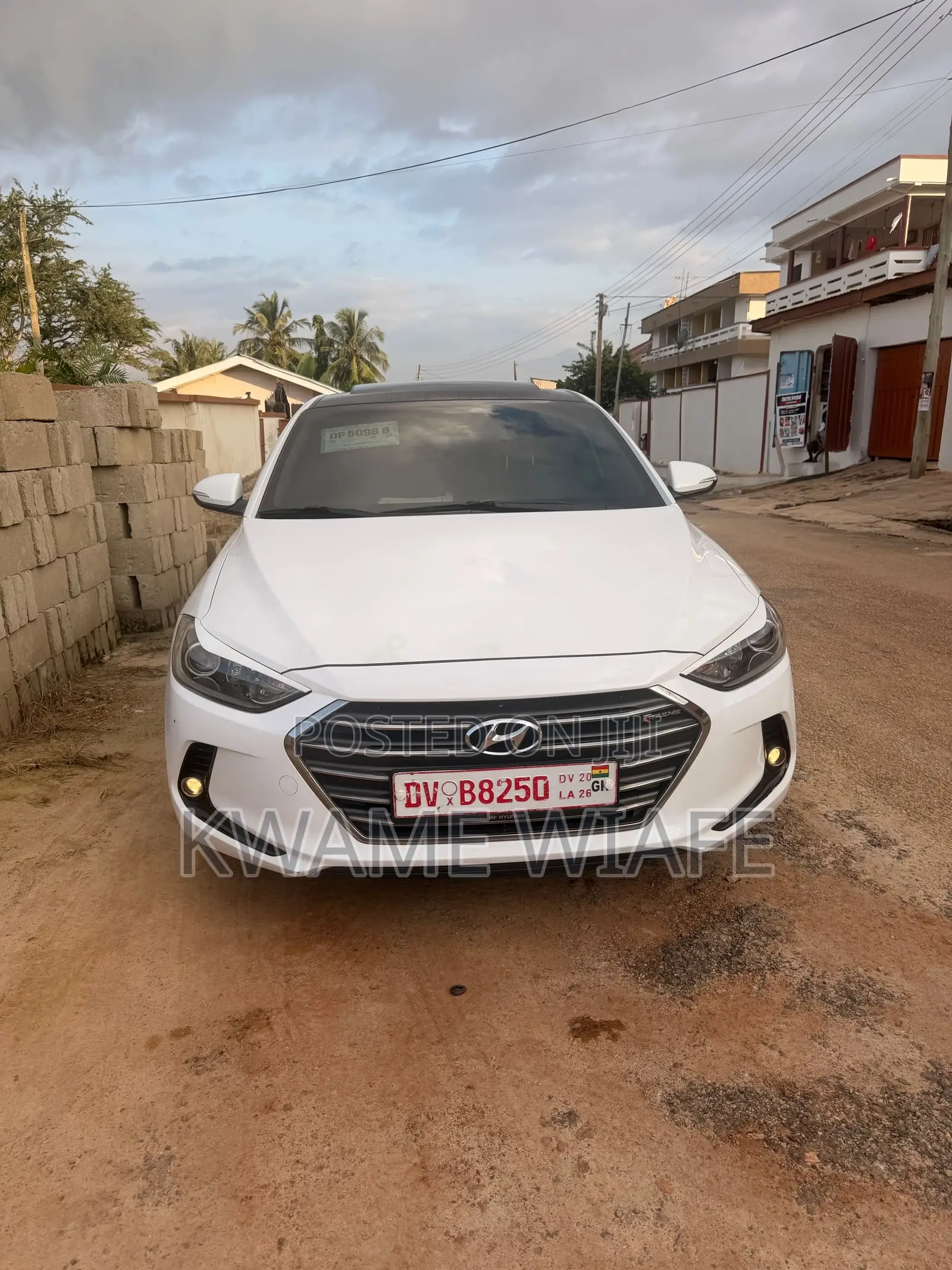 Hyundai Elantra Sport Sedan FWD (1.6L 4cyl 6M) 2017 White