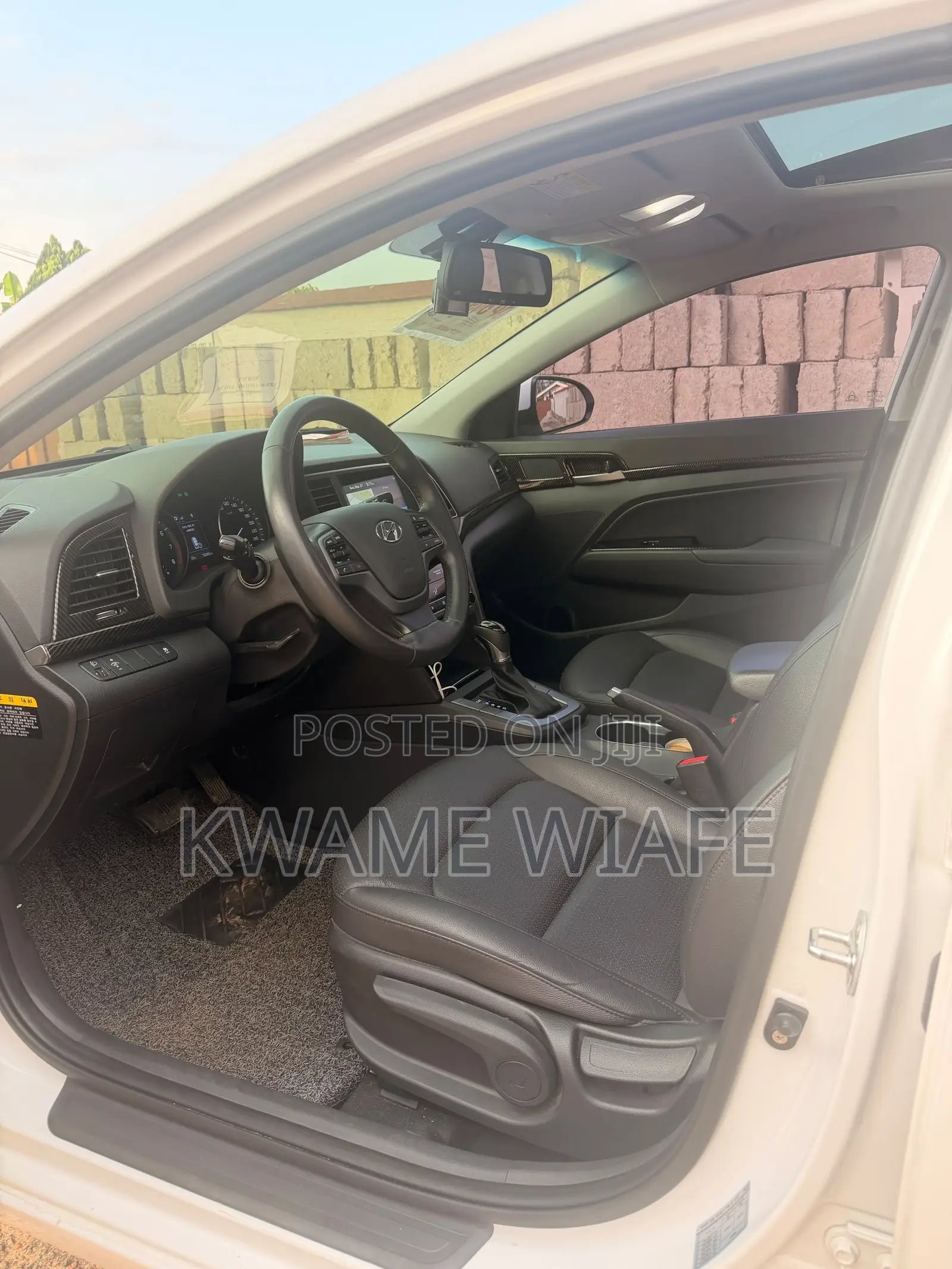 Hyundai Elantra Sport Sedan FWD (1.6L 4cyl 6M) 2017 White