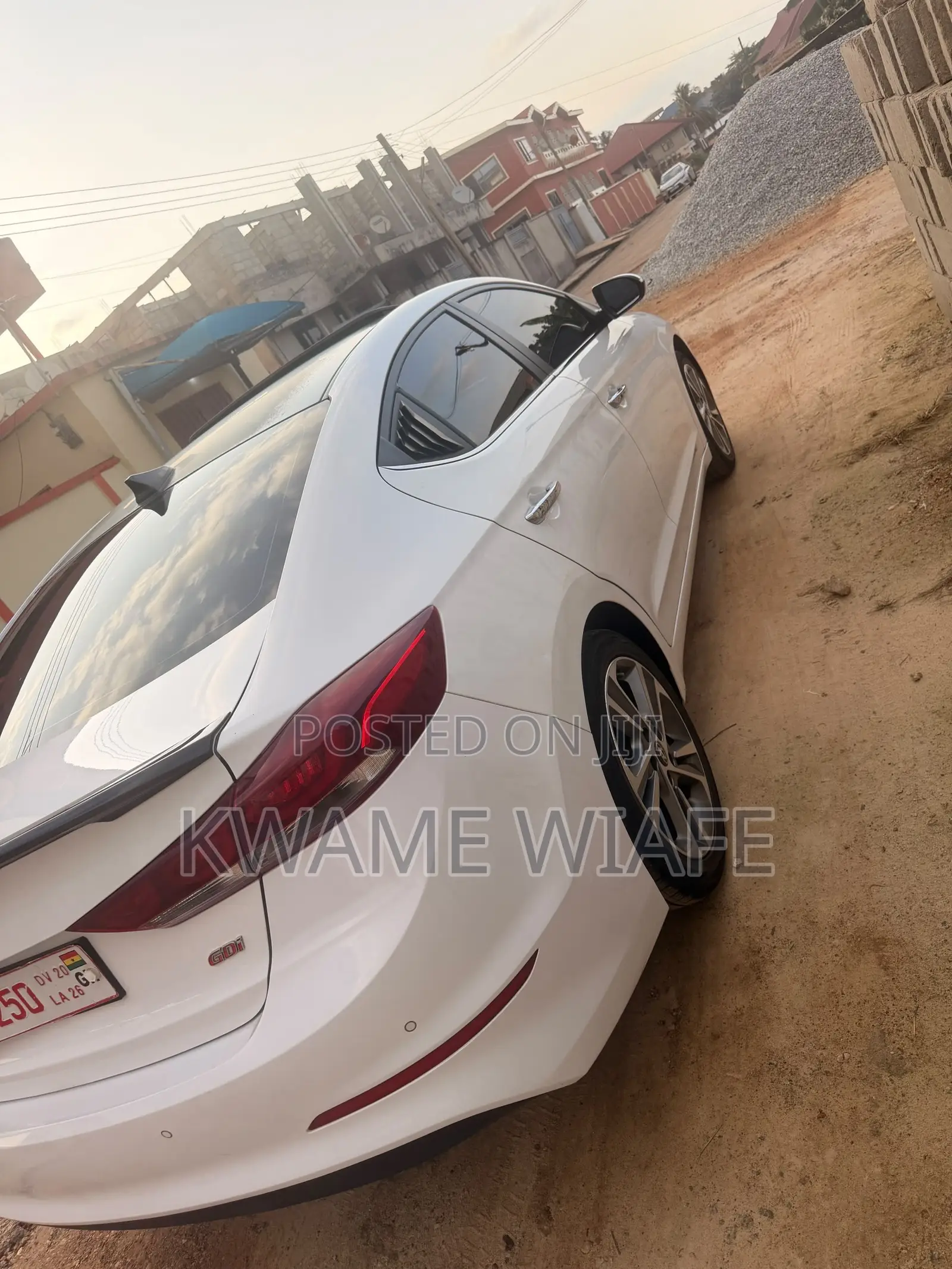 Hyundai Elantra Sport Sedan FWD (1.6L 4cyl 6M) 2017 White