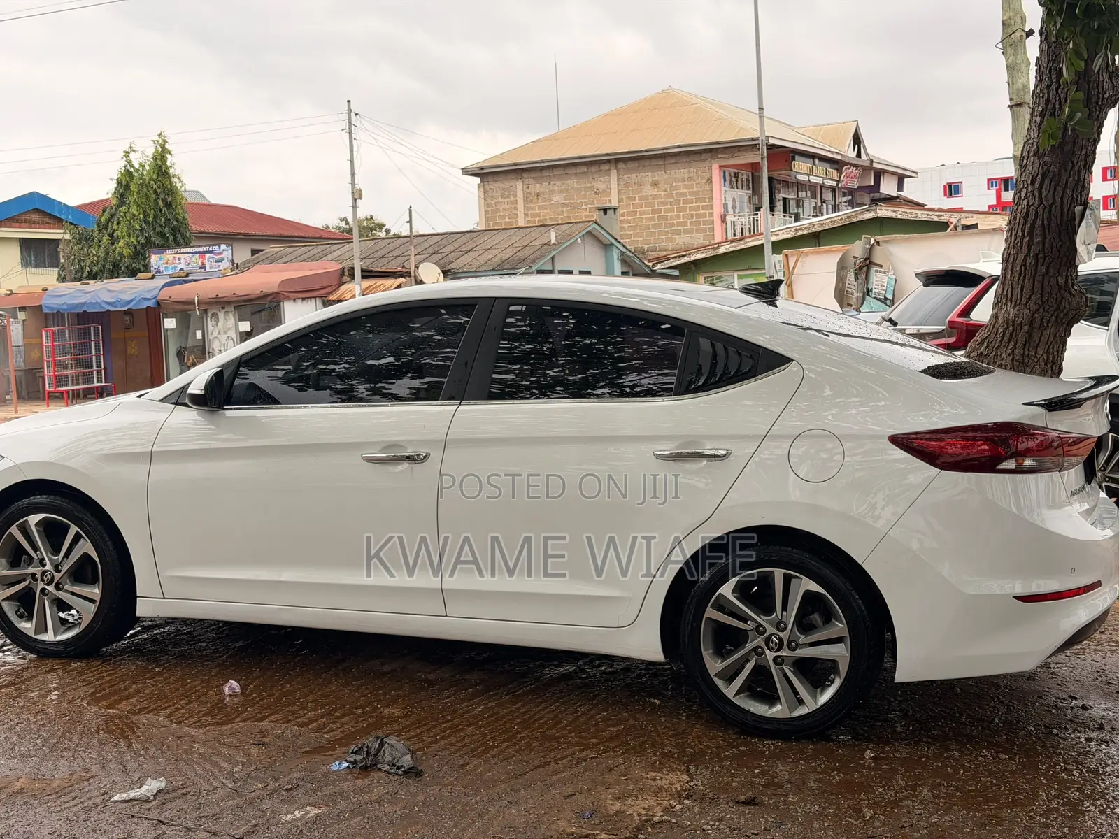 Hyundai Elantra Sport Sedan FWD (1.6L 4cyl 6M) 2017 White