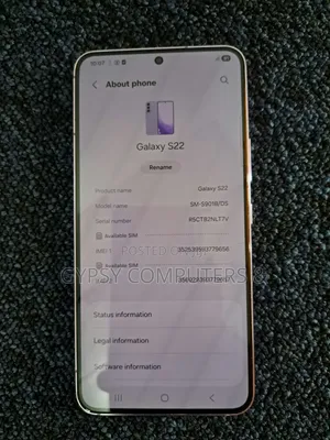 Samsung Galaxy S22 5G 128 GB Pink