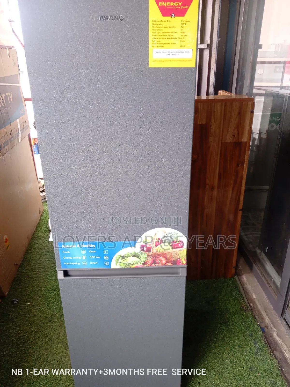 Easy Home 244 Litres Refrigerator Quality Refrigerator.