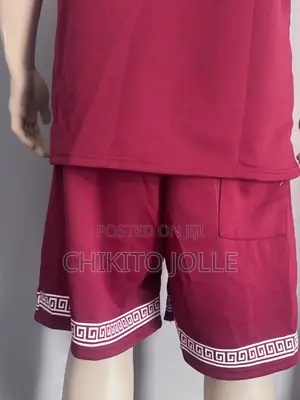 Burgundy Greek Set Top and Down