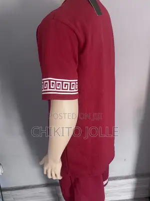 Burgundy Greek Set Top and Down