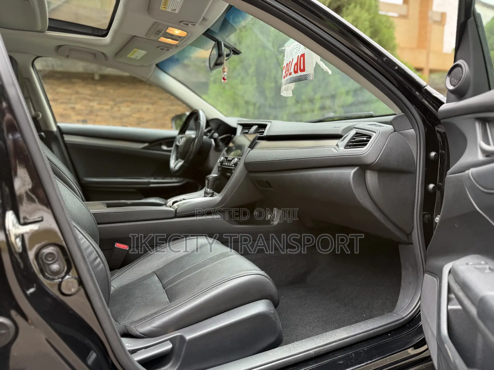 Honda Civic EX-L Sedan 2018 Black