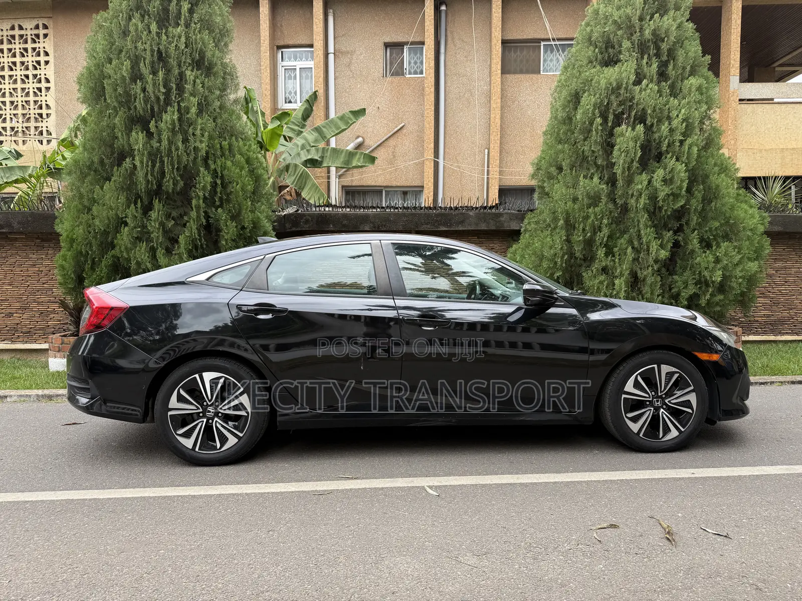 Honda Civic EX-L Sedan 2018 Black