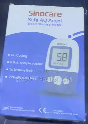 Sinocare Safe Aq Angel Glucometer