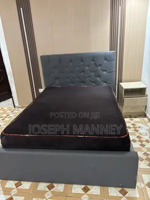 Double Size Bed Frame and Mattress