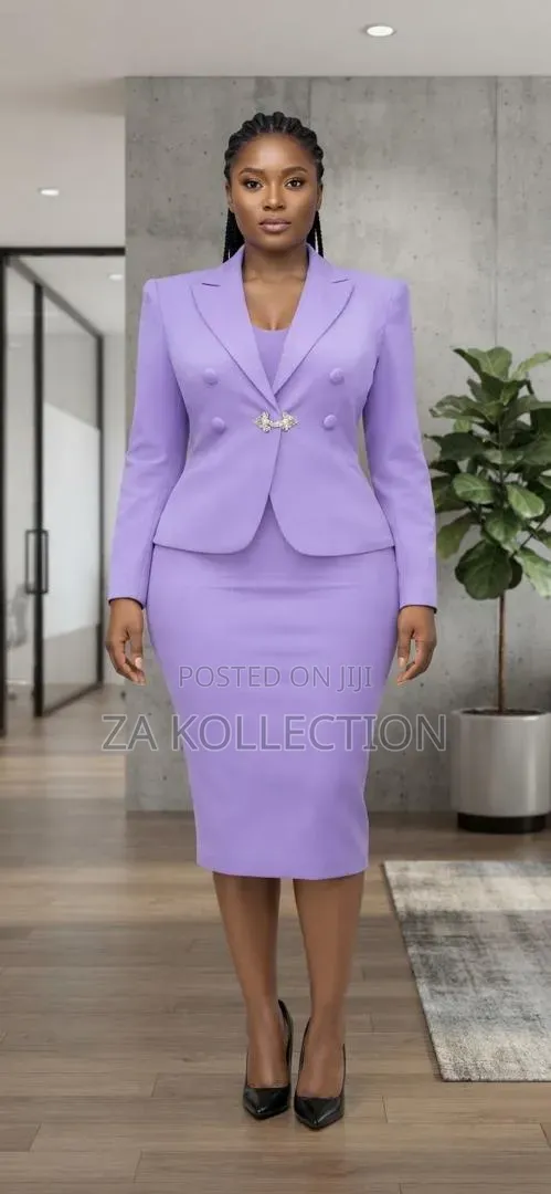 Ladies 2 Piece Office Dress