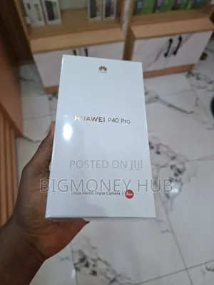 New Huawei P40 Pro 5G 256 GB Black